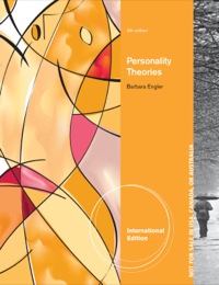 Cover image: Personality Theories 9th edition 9781285088860