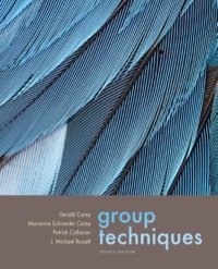 Cover image: Group Techniques 4th edition 9780534612696
