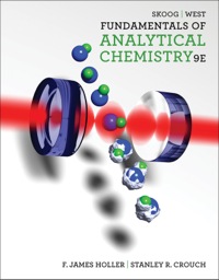 Cover image: Fundamentals of Analytical Chemistry 9th edition 9780495558286