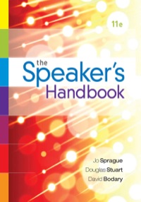 Cover image: The Speaker's Handbook 11th edition 9781285444611