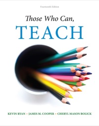 Cover image: Those Who Can, Teach 14th edition 9781305077690