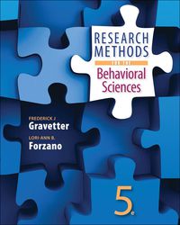 Cover image: Research Methods for the Behavioral Sciences 5th edition 9781305104136