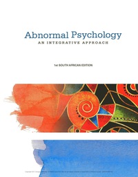 Cover image: Abnormal Psychology 1st edition 9781473734432