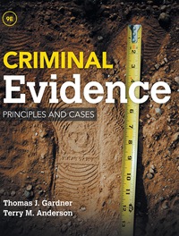 Cover image: Criminal Evidence 9th edition 9781285459004