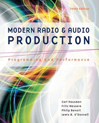 Cover image: Modern Radio and Audio Production 10th edition 9781305077492