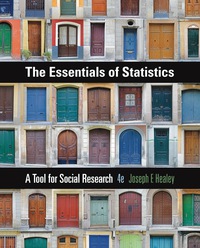 Cover image: The Essentials of Statistics 4th edition 9781305093836