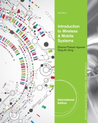 Cover image: Introduction to Wireless and Mobile Systems, International Edition 4th edition 9781473737549