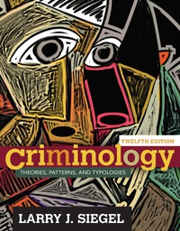 Cover image: Criminology 12th edition 9781305261099