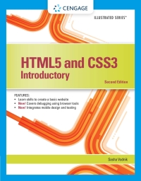 Cover image: HTML5 and CSS3, Illustrated Introductory 2nd edition 9781305394056