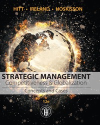 Cover image: Strategic Management: Concepts and Cases 12th edition 9781305502147