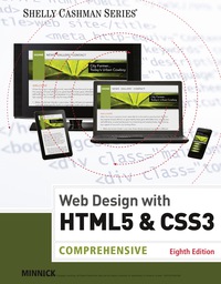 Cover image: Web Design with HTML & CSS3 8th edition 9781305578166