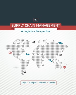 Cover image: Supply Chain Management 10th edition 9781305859975