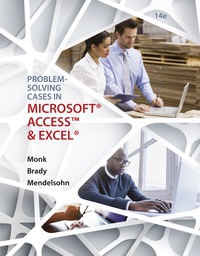 Cover image: Problem Solving Cases In Microsoft® Access and Excel 14th edition 9781305868625