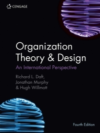 Titelbild: Organization Theory And Design 4th edition 9781473765900