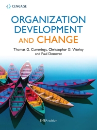 Cover image: Organization Development & Change EMEA 1E 1st edition 9781473768352