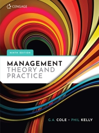 Cover image: Management Theory & Practice 9th edition 9781473769724