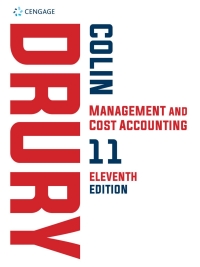Cover image: Management and Cost Accounting 11e 11th edition 9781473773615