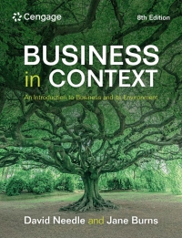 Omslagafbeelding: Business in Context 8th edition 9781473786707