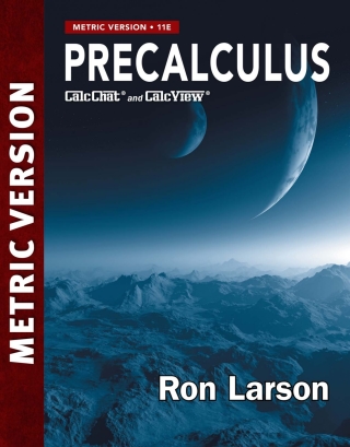 Cover image: Precalculus Metric Version 11th edition 9781473788176