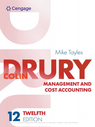 Omslagafbeelding: Management and Cost Accounting 12th edition 9781473791244