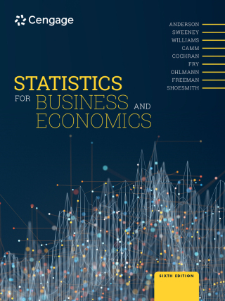 Cover image: Statistics for Business and Economics 6th edition 9781473791350