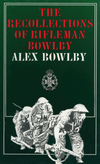 Imagen de portada: The Recollections of Rifleman Bowlby 9780850521382