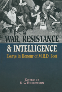 Omslagafbeelding: War Resistance & Intelligence 9780850526899