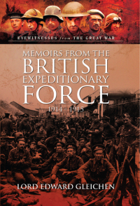 Imagen de portada: Memoirs from the British Expeditionary Force, 1914–1915 9781783462490