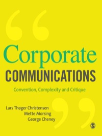 Titelbild: Corporate Communications 1st edition 9781412931038