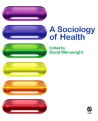 Cover image: A Sociology of Health 1st edition 9781412921589