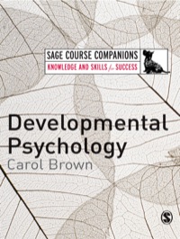 Cover image: Developmental Psychology 1st edition 9781412934657