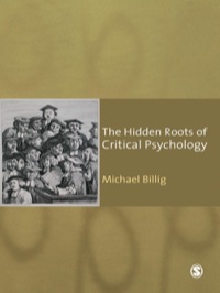 Cover image: The Hidden Roots of Critical Psychology 1st edition 9781412947244