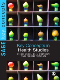 Imagen de portada: Key Concepts in Health Studies 1st edition 9781848606739