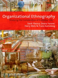 Imagen de portada: Organizational Ethnography 1st edition 9781847870469