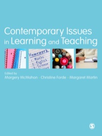 صورة الغلاف: Contemporary Issues in Learning and Teaching 1st edition 9781849201278