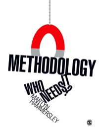 Cover image: Methodology: Who Needs It? 1st edition 9781849202053