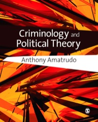 Imagen de portada: Criminology and Political Theory 1st edition 9781412930505