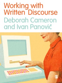 Imagen de portada: Working with Written Discourse 1st edition 9781446267233