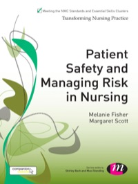 Imagen de portada: Patient Safety and Managing Risk in Nursing 1st edition 9781446266878