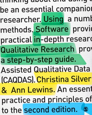 Cover image: Using Software in Qualitative Research 2nd edition 9781446249734