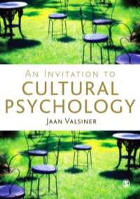 Titelbild: An Invitation to Cultural Psychology 1st edition 9781446248775