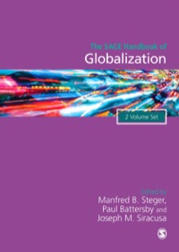 Titelbild: The SAGE Handbook of Globalization 1st edition 9781446256220