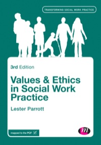 表紙画像: Values and Ethics in Social Work Practice 3rd edition 9781446293881