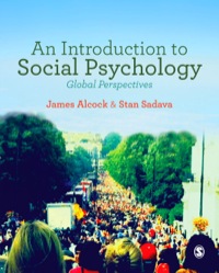Omslagafbeelding: An Introduction to Social Psychology 1st edition 9781446256183