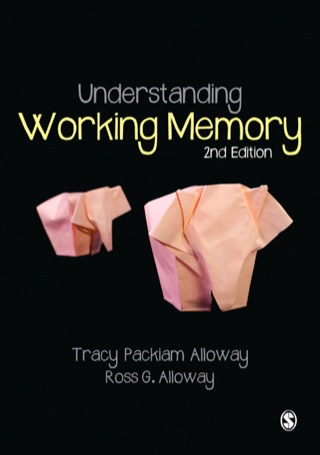 Cover image: Understanding Working Memory 2nd edition 9781446274217