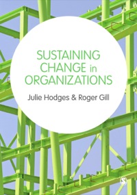 صورة الغلاف: Sustaining Change in Organizations 1st edition 9781446207789