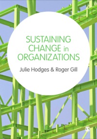 Imagen de portada: Sustaining Change in Organizations 1st edition 9781446207789