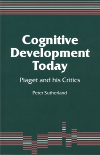 Imagen de portada: Cognitive Development Today 1st edition 9781853961335