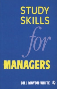 Imagen de portada: Study Skills for Managers 1st edition 9781853960888