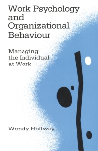 Titelbild: Work Psychology and Organizational Behaviour 1st edition 9780803983540
